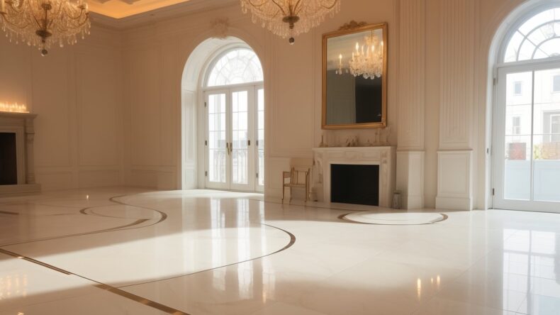 Инновационные технологии в создании напольной плитки с встроенной подсветкой