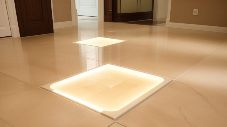 Инновационные светящиеся плитки для ступеней с реакцией на температуру и движение 10 Инновационные светящиеся плитки для ступеней с реакцией на температуру и движение