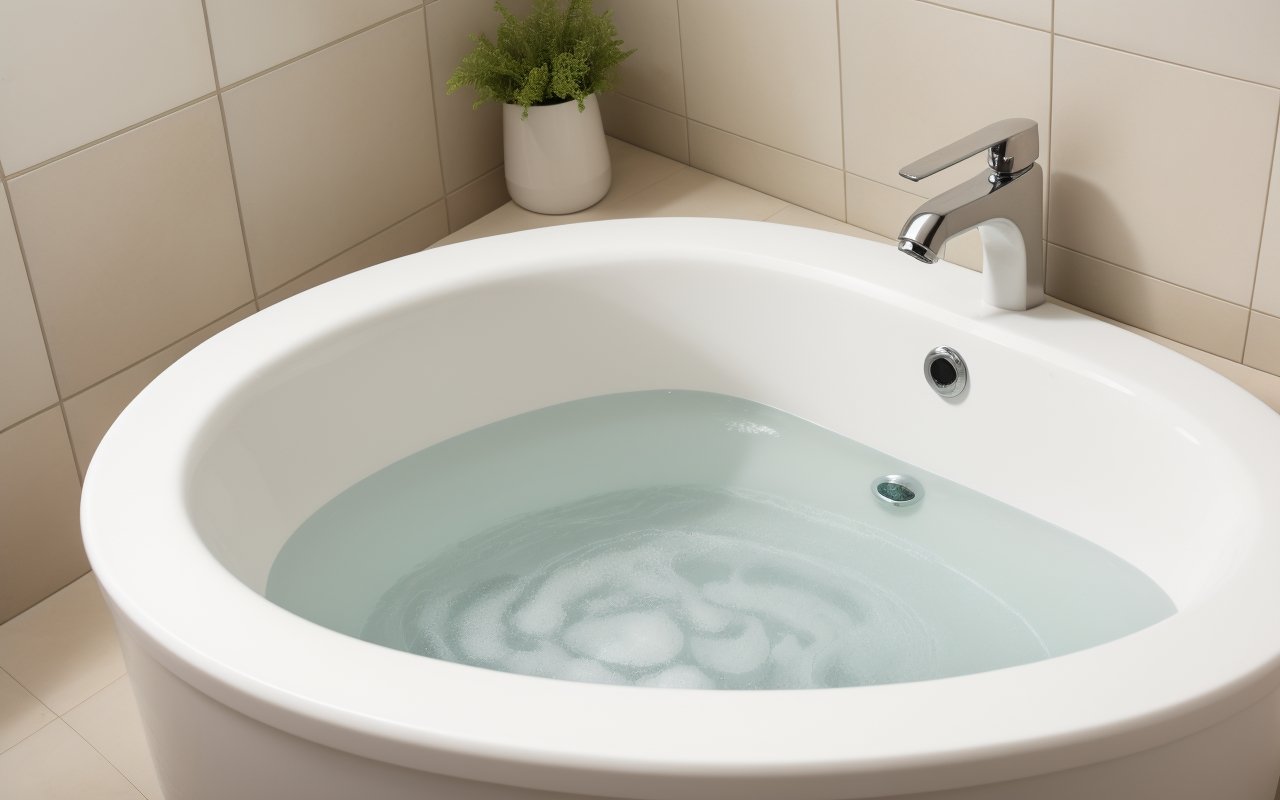 Невидимый бордюр из самоочищающегося нанопокрытия для ванны 1 Невидимый бордюр из самоочищающегося нанопокрытия для ванны