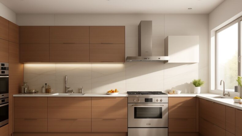 Интерактивная кухонная плитка с сенсорными элементами и подсветкой для современных интерьеров 7 Интерактивная кухонная плитка с сенсорными элементами и подсветкой для современных интерьеров