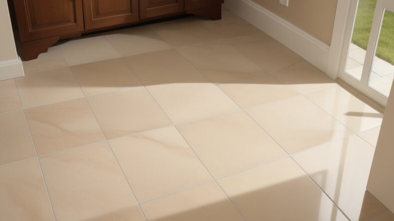 Эксперимент: как затирка меняет восприятие цвета плитки при разном освещении