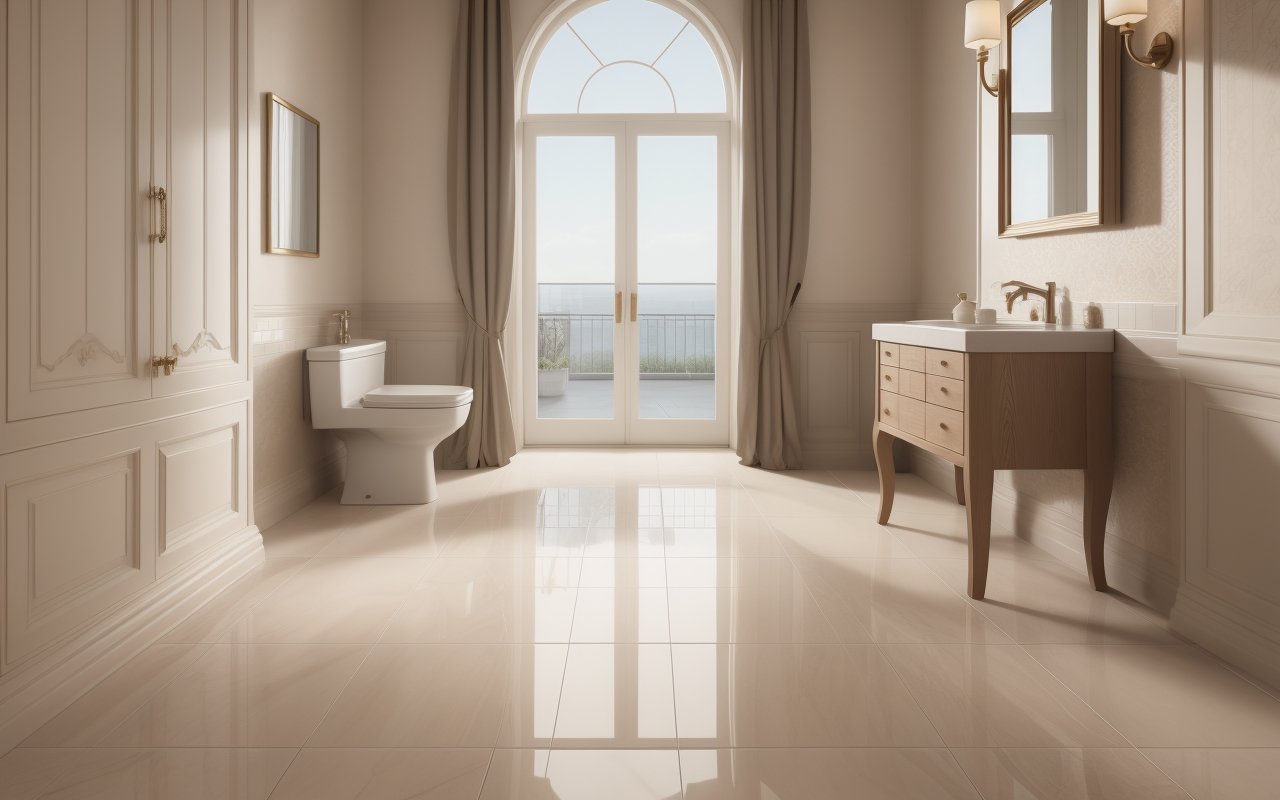 Керамогранит как искусство: создание динамических 3D-визуализаций для интерьеров нового уровня