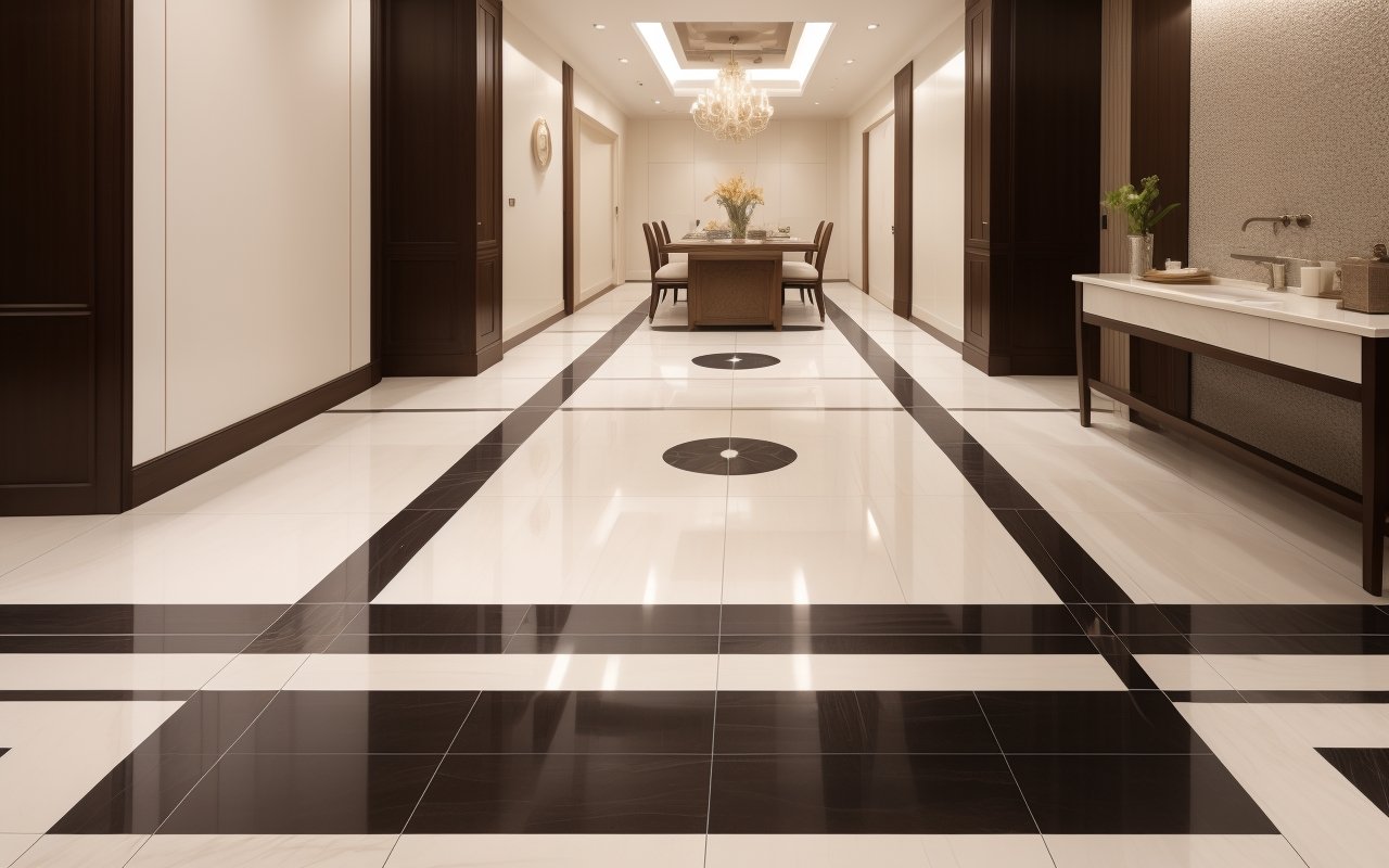 Керамогранит с эффектом магнитной левитации для интерактивного дизайна пола 1 Керамогранит с эффектом магнитной левитации для интерактивного дизайна пола