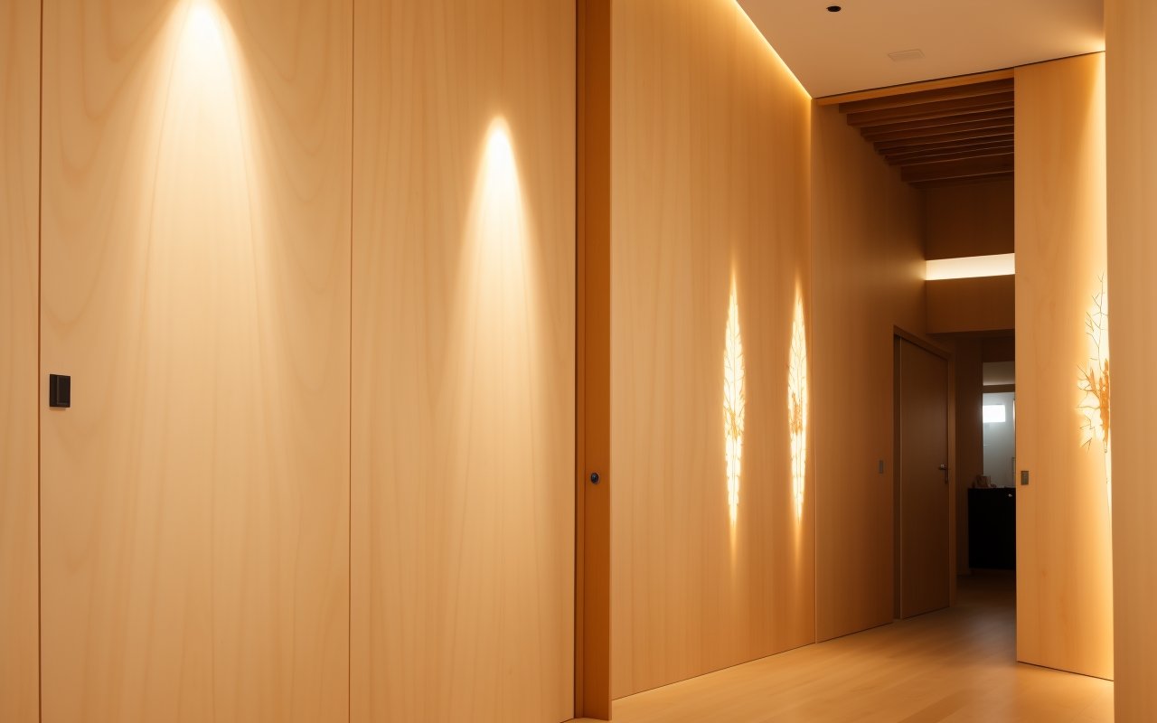 Использование клёнка для создания интерактивных стен с тактильными и световыми эффектами