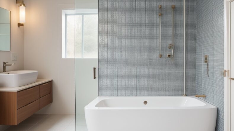 Плитка с меняющимся узором при изменении температуры для динамичного интерьера.