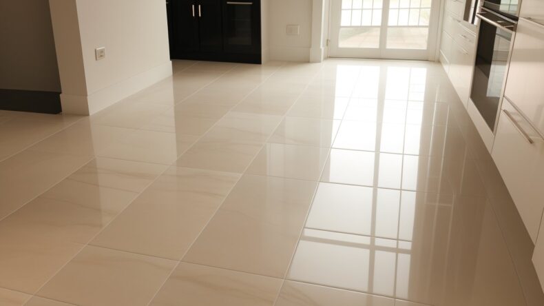 Плитка с интегрированной подсветкой для создания эффекта парящего пола.