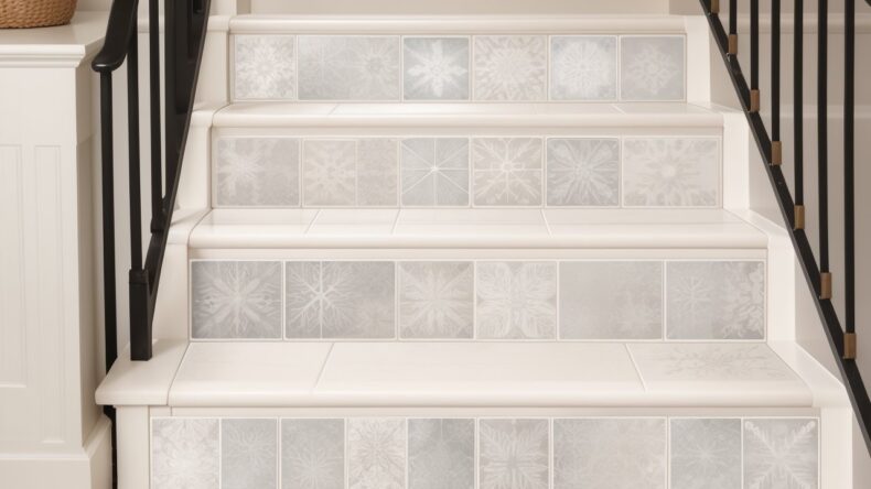 Ступени из плитки с подогревом для комфорта зимой и антигололедной безопасности