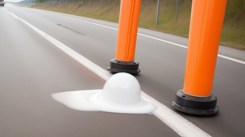 Латексные микрокапсулы для саморемонта дорожного покрытия при температурных перепадах.