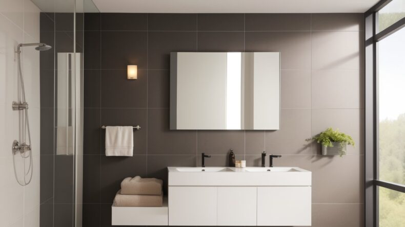 Зеркальная плитка как универсальный инструмент для визуального расширения пространства