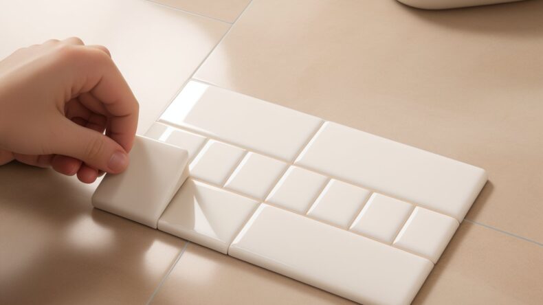 Интерактивная керамическая плитка с изменяющимися изображениями и сенсорным управлением