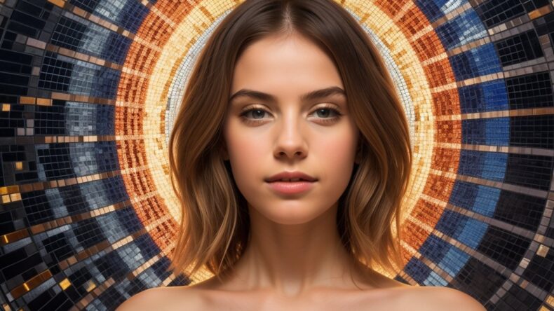 Использование мозаики для выражения коллективного подсознания через радиоволны и световые волны