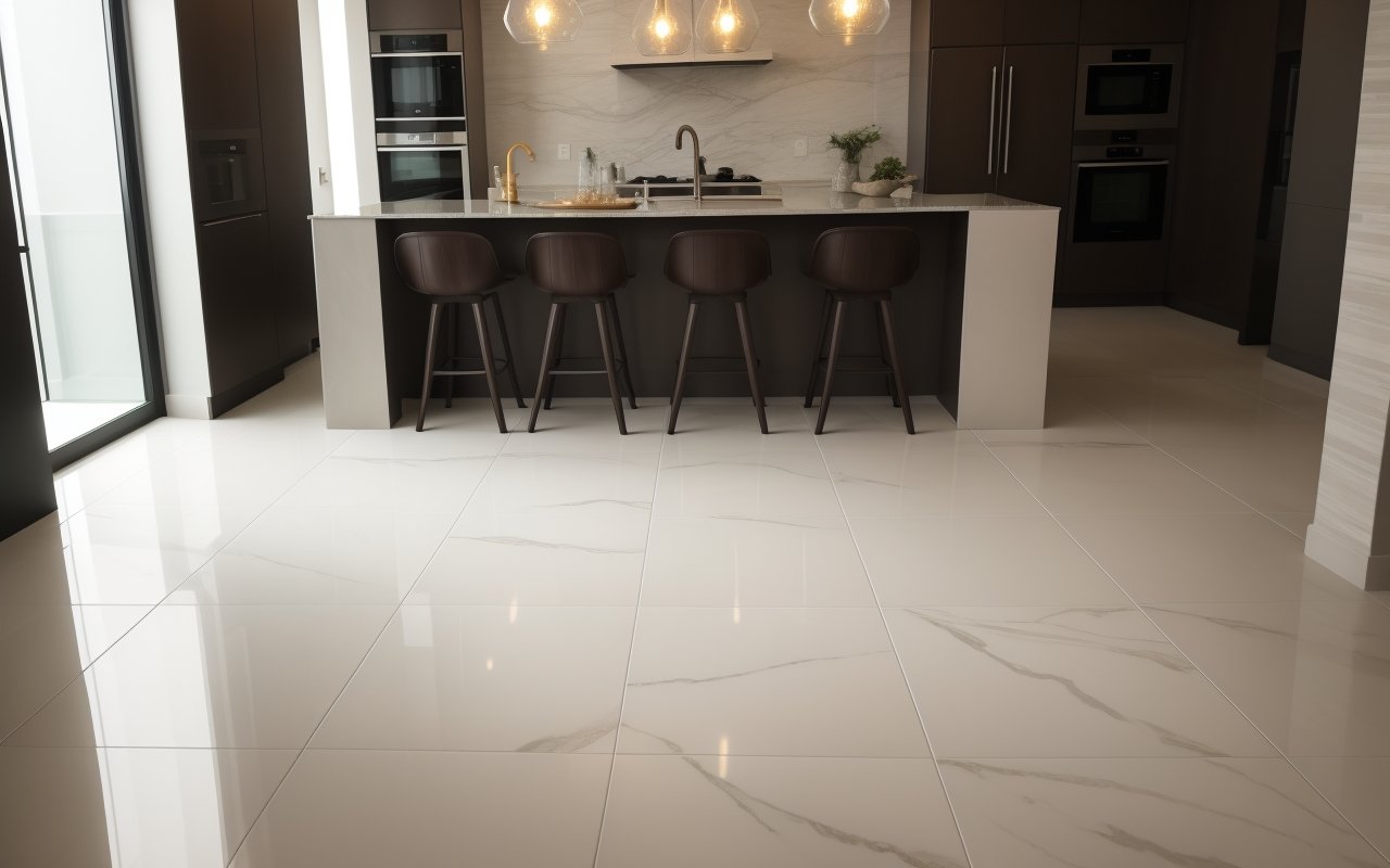 Керамогранит с эффектом свечения в темноте для необычного дизайна интерьера