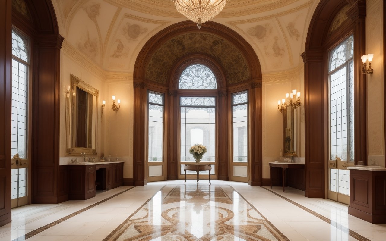 Мозаика как отражение цифрового мира: виртуальные материалы и инновационные технологические подходы