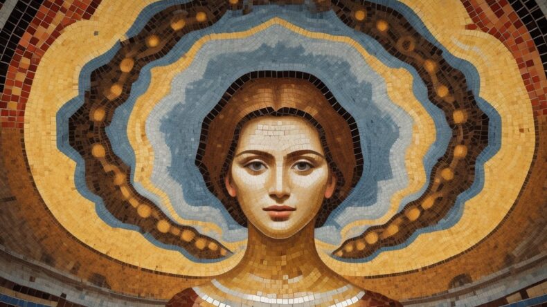 Эволюция мозаики: как нейросети создают искусство из цифрового хаоса.