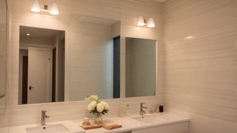 Зеркальная плитка в интерьере: управление светом и визуальное расширение пространства