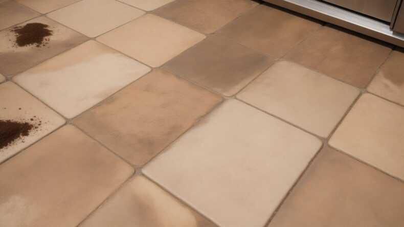 Эксперимент: затирка с добавлением кофейной гущи для эффекта состаренного камня