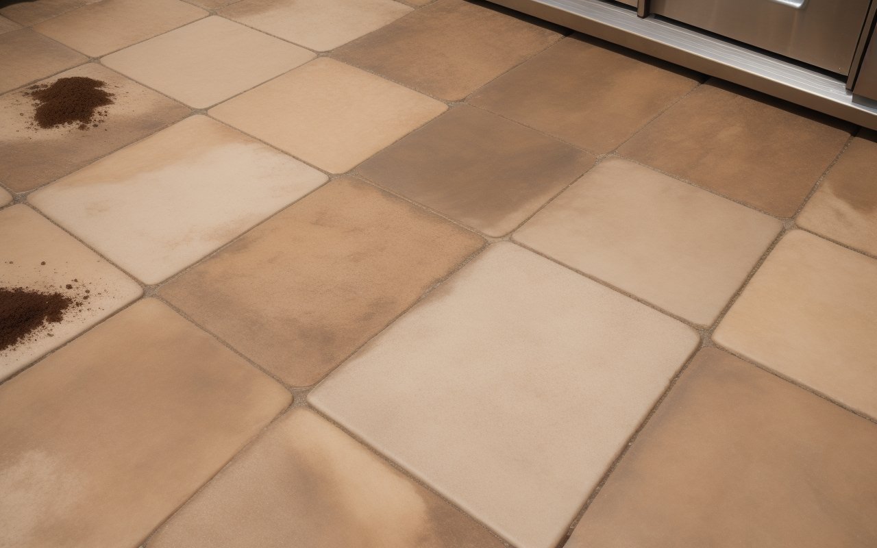 Эксперимент: затирка с добавлением кофейной гущи для эффекта состаренного камня