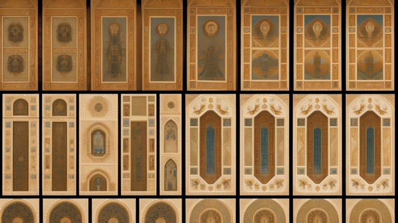 Эволюция мозаики: как искусственный интеллект создает новые паттерны из старинных техник.
